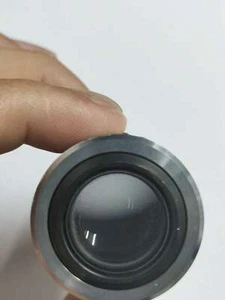 Mitutoyo M PLAN APO 5X/0.14 Microscope Objective,big defects on inner glass!! - Picture 1 of 9