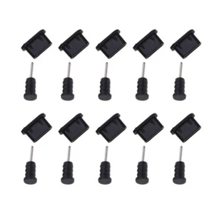 10 Pairs Mobile Dust Plugs Steckdosen Abdeckung Protection Telephone - Zdjęcie 1 z 11