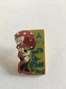 Disneyland Cast Lanyard Pin Series 3 - A very Merry Unbirthday - Minnie - Picture 1 of 4