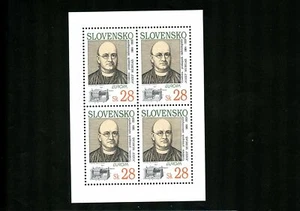LOT 84939 MINT NH 180 SHEET JOSEF MUGAS INVENTOR OF RADIO TRANSMITTERS SLOVAKIA - Picture 1 of 1