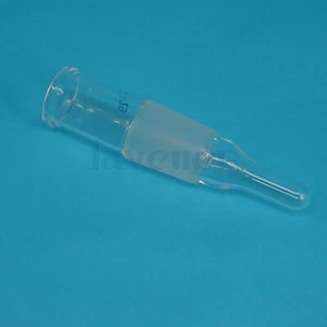 Adaptador termómetro vidrio borosilicato longitud tubo inferior junta 24/29 40 mm - Imagen 1 de 4