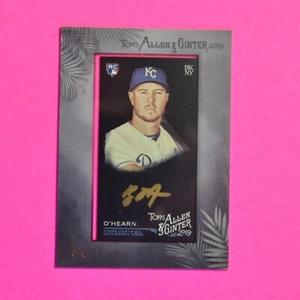 2019 Ryan O’Hearn Topps allen ginter mini framed lack Gold Auto #d/5 Rookie Rc - Picture 1 of 2