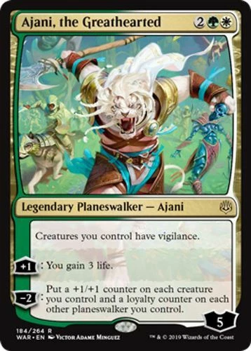 Ajani, the Greathearted, War of the Spark - Bild 1 von 1