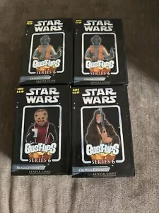 Star Wars Series 6 Bust-Ups Lot Of 4 Obi-Wan Kenobi, Snaggletooth And 2 Greedo - Picture 1 of 2