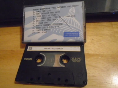 RARE PROMO Roger Whittaker CASSETTE TAPE You Deserve the Best folk pop 1990 ! - Image 1 of 2