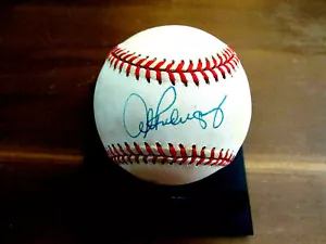 ALEX RODRIGUEZ MARINERS YANKEES SIGNED EARLY AUTO GU'ED OAL BASEBALL JSA STEINER - Picture 1 of 3