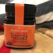 Wedderspoon Raw Monofloral Manuka Honey KFactor 16, 8.8 oz.