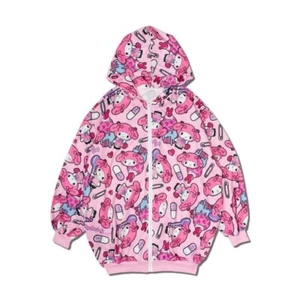 My Melody ZIP Hoodie ACDC RAG JAPAN ONLY Sanrio Character Collaboration - Picture 1 of 11