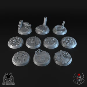 Paquete Base EightLegsMiniatures Ø 32 mm - 1 (х10 unidades) - Imagen 1 de 1