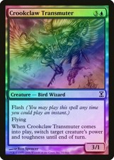 Crookclaw Transmuter FOIL Time Spiral NM Blue Common MAGIC MTG CARD ABUGames