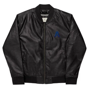 Chaqueta Bomber de Cuero: Chaqueta de Cuero Sakura "A" NUEVA - Imagen 1 de 22