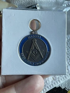 Vintage Freimaurerei Masons New Jersey Großloge Erhaltung unseres Erbes Medaille - Bild 1 von 2