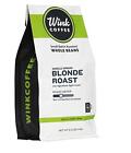 Wink Blonde Roast Whole Bean Coffee, Large 2.2 Pound Bag, 100% Arabica Coffee Be