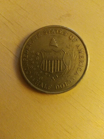 Feb 1862 The Confederate States Of America  collectors coin Cover