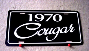1970 Mercury Cougar license plate car tag 70 Cougar - Picture 1 of 1
