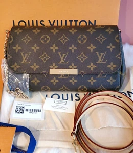 Louis Vuitton Favorite MM Monogram Crossbody Bag Authentic NWT - Picture 1 of 18
