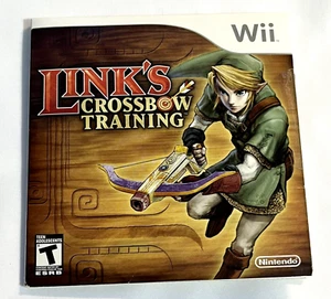 Link's Armbrusttraining Nintendo Wii mit Hülle komplett getestet - Bild 1 von 8