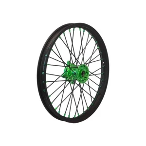CERCHIO COMPLETO KAWASAKI KX 125 2006-2008 ANTERIORE 21X1.60 VERDE - Imagen 1 de 1