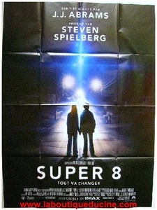 Super 8 Cartel Cine Original / Movie Póster Jj Abrams Steven Spielberg - Imagen 1 de 1