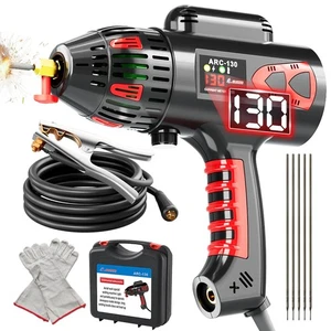 Soldadora Portátil, 110V 130Amp Portátil ARC Soldadora de Mano Ma... - Imagen 1 de 6