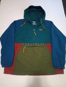 LL Bean Jacke Damen M Mountain Classic Anorak Spruce Blue Olive Windbreaker - Bild 1 von 7