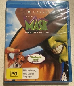 The Mask (Blu Ray 1994) BRAND NEW SEALED Fast & Free Local Post REGION FREE - Picture 1 of 2