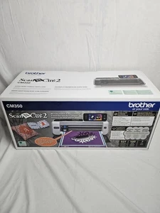 Brother Scan N Cut CM350 Schneidemaschine mit Netzkabel OHNE KLINGE - Bild 1 von 18
