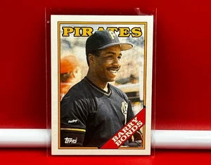 1988 Topps Collector Baseball Card Pirates Barry Bonds #450 - Imagen 1 de 2