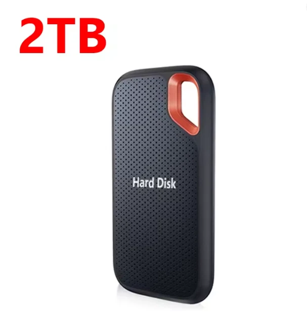 Original SSD 2TB externe Hochgeschwindigkeitsfestplatte 2 TB Festplatte US...