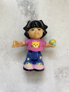 Fisher Price Little People SONYA LEE PET SHOP GIRL Bendable Poseable - Picture 1 of 4