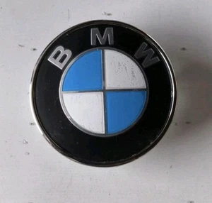 Logo BMW 74mm COFFRE Emblème E46 E90 E36 INSIGNE BADGE EMBLEME - Picture 1 of 3