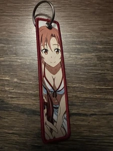 Asuna Sword Art Online Jet Tag Anime Keychain - Picture 1 of 2