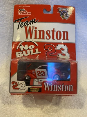 Racing Champions Stock Rod 1:64 1998  #23 Jimmy Spencer Winston No Bull Gold - Image 1 of 3