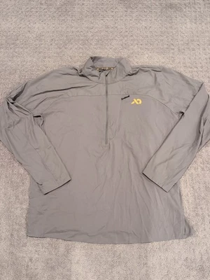 First Lite Ridgeline 1/4 Zip Pullover 2XL Ash Grey Nice Free Shipping! - Image 1 of 4