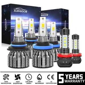 Piezas Accesorios Para Ford EcoSport 2018-2020 Faro LED Alto/Bajo+Bombilla Antiniebla - Imagen 1 de 22