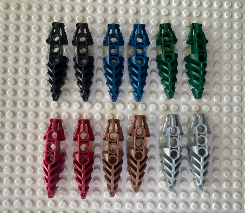 LEGO Bionicle Foot Visorak with 3 Pin Holes 50858 - Image 1 of 1