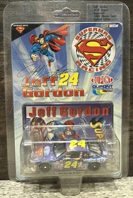 1999 Jeff Gordon DuPont Superman Chevrolet 1/64 Action Nascar Diecast - Imagem 1 de 2