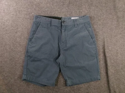 Volcom Shorts Mens 31 Blue Chino Casual Classic Fit Cotton Blend Summer Skate - Image 1 of 4