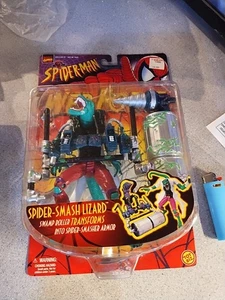 Marvel's Spider-Man Web Force Spider-Smash Lizard Action Toy Biz 1997 NEU. B2 - Bild 1 von 6