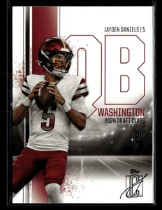 2024 Topps Signature Class #194 Jayden Daniels Rookie RC - Picture 1 of 2