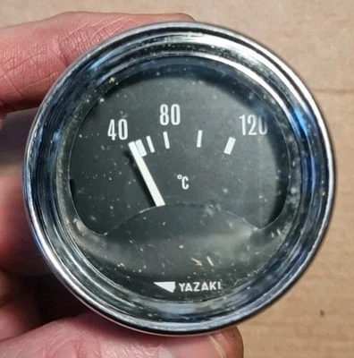 Yazaki Temperature Gauge 7F  50mm Working Used - Image 1 of 4