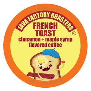 Java Factory French Toast Flavored Coffee for Keurig K Cup Brewers, 40 Count - Picture 1 of 6