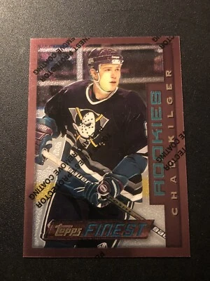 1995-96 Topps Finest Chad Kilger #81 Rookie RC - Image 1 of 2