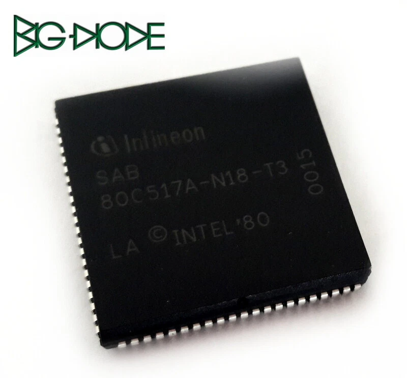 SAB80C517A-N18-T3 *1 Infineon 8-Bit CMOS Single-Chip Microcontroller - Image 1 of 1