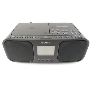 SONY CFD-S401 CD Radio Cassette Recorder black - Picture 1 of 7