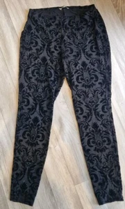 Papaya Weekend Ladies Black Stretch Leggings Size 12 - Picture 1 of 2