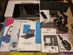 MICROSOFT SURFACE PRO 4 i7 512GB 16GB Window 10 Tablet PC DOCKING STATION BUNDLE - Picture 1 of 12