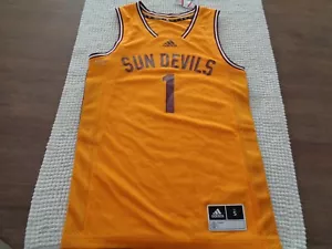 NWT Arizona State ASU Sun Devils Adidas Basketball Primegreen Jersey Mens Small - Picture 1 of 7