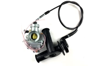 Conjunto de empuñadura de carburador y acelerador y cable para Yamaha MX100 1979-1983 - Imagen 1 de 3
