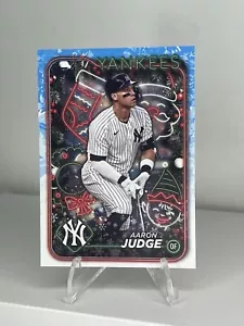 2024 Topps Holiday Mega Box Aaron Judge #H99 New York Yankees - Picture 1 of 2